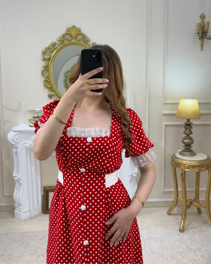 Robe Mylka - Tissu Crepe Polime
