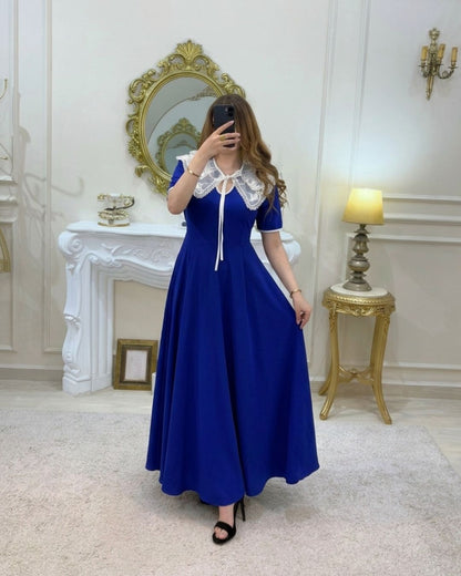 Robe Victoria - Tissu Crepe Barbie
