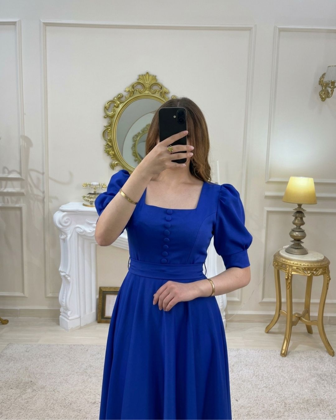 Robe Noor - Tissu Crepe Barbie