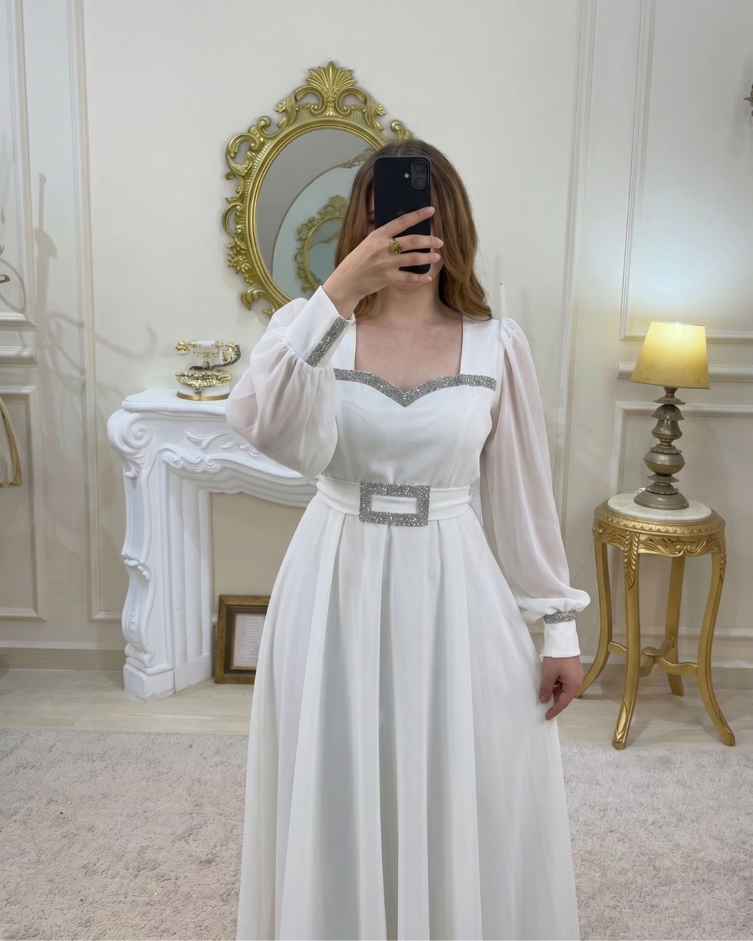 Robe Large en gélatine - Tissu Crepe Barbie