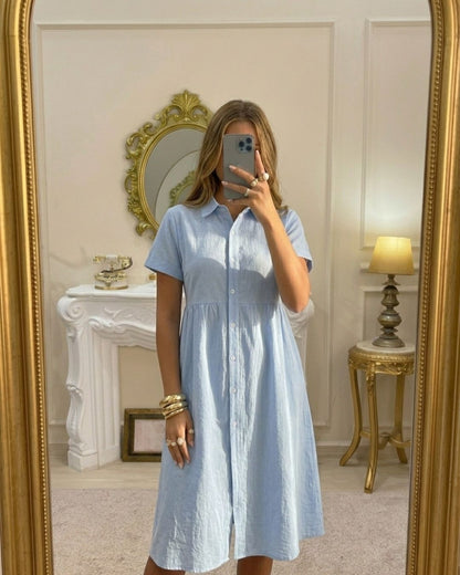 Robe Marbella - Tissu popeline