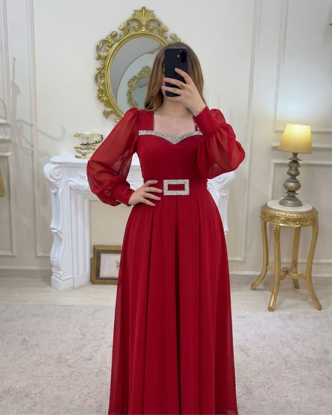Robe Large en gélatine - Tissu Crepe Barbie