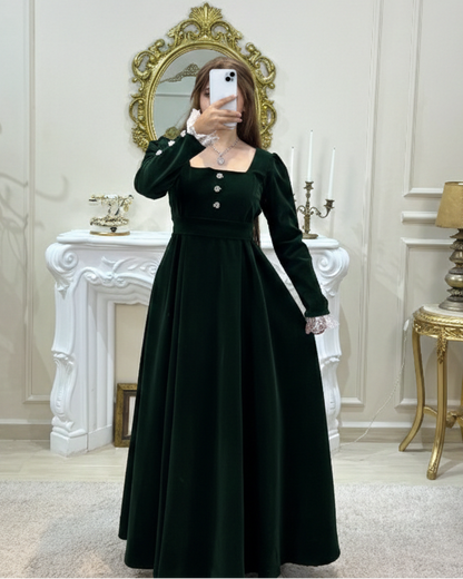 Robe Victoria - Tissu Daim Japonais