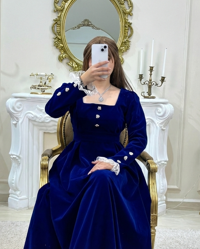 Robe Victoria - Tissu Daim Japonais